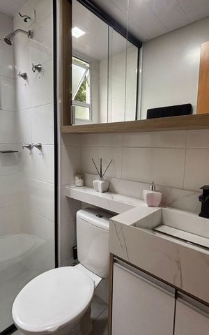 Apartamento à venda com 48m², 2 quartos e 1 vaga