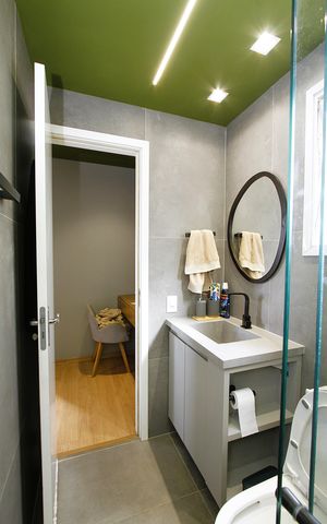 Apartamento à venda com 110m², 3 quartos e 2 vagasBanheiro da Suíte