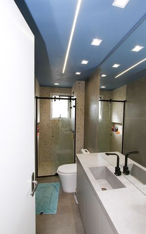 Apartamento à venda com 110m², 3 quartos e 2 vagasBanheiro Social