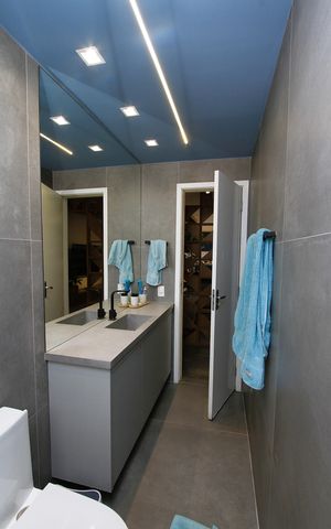Apartamento à venda com 110m², 3 quartos e 2 vagasBanheiro Social