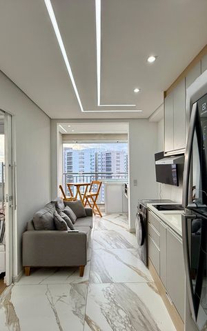 Studio para alugar com 25m², 1 quarto e sem vaga Studio para alugar com 25m², 1 quarto e sem vagaCozinha
