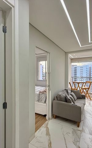 Studio para alugar com 25m², 1 quarto e sem vaga Studio para alugar com 25m², 1 quarto e sem vagaCozinha