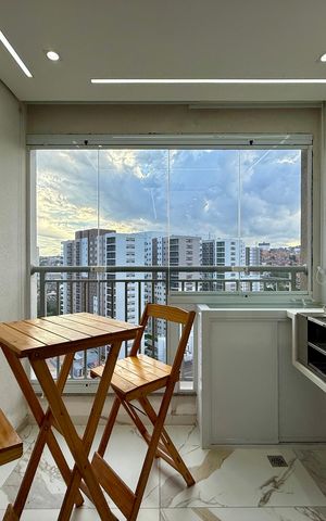 Studio para alugar com 25m², 1 quarto e sem vaga Studio para alugar com 25m², 1 quarto e sem vagaSacada