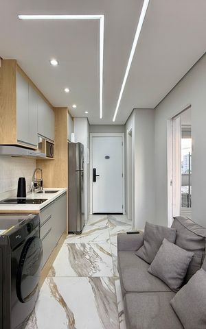 Studio para alugar com 25m², 1 quarto e sem vaga Studio para alugar com 25m², 1 quarto e sem vagaSala