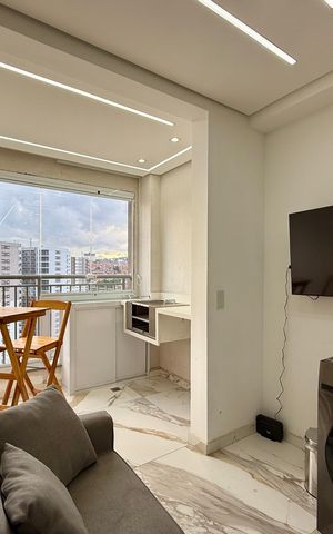 Studio para alugar com 25m², 1 quarto e sem vaga Studio para alugar com 25m², 1 quarto e sem vagaSala