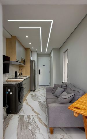 Studio para alugar com 25m², 1 quarto e sem vaga Studio para alugar com 25m², 1 quarto e sem vagaSacada