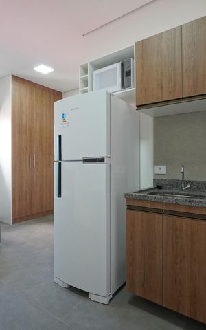 Studio para alugar com 24m², 1 quarto e sem vagaCozinha