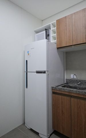 Studio para alugar com 24m², 1 quarto e sem vagaCozinha