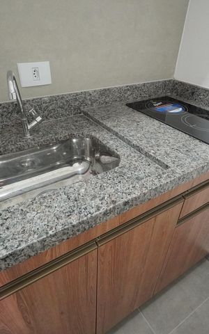 Studio para alugar com 18m², 1 quarto e sem vagaCozinha