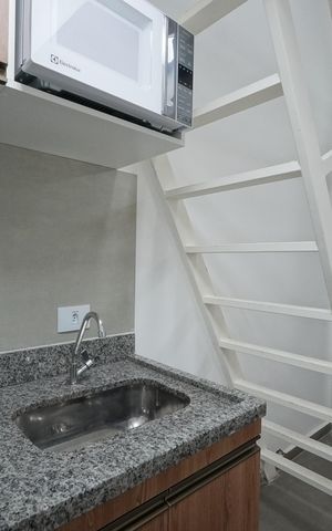 Studio para alugar com 34m², 1 quarto e sem vagaCozinha