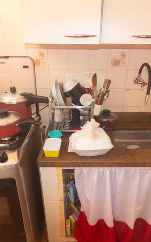 Apartamento para alugar com 59m², 2 quartos e 1 vaga Apartamento para alugar com 59m², 2 quartos e 1 vagaCozinha e Área de Serviço