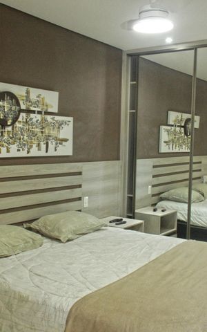 Apartamento para alugar com 106m², 1 quarto e 1 vagaSuíte