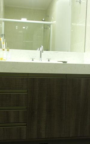 Apartamento para alugar com 106m², 1 quarto e 1 vagaBanheiro da Suíte
