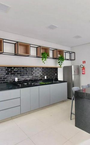 Apartamento à venda com 39m², 2 quartos e sem vaga Apartamento à venda com 39m², 2 quartos e sem vagaÁrea comum - Churrasqueira