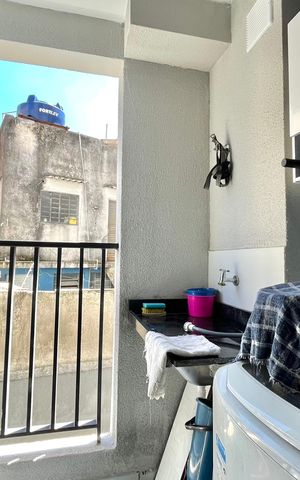 Apartamento à venda com 39m², 2 quartos e sem vaga Apartamento à venda com 39m², 2 quartos e sem vagaÁrea de Serviço