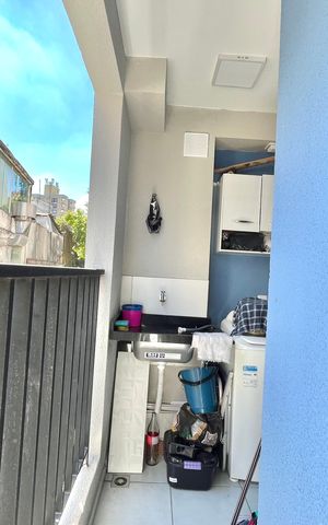 Apartamento à venda com 39m², 2 quartos e sem vaga Apartamento à venda com 39m², 2 quartos e sem vagaVaranda