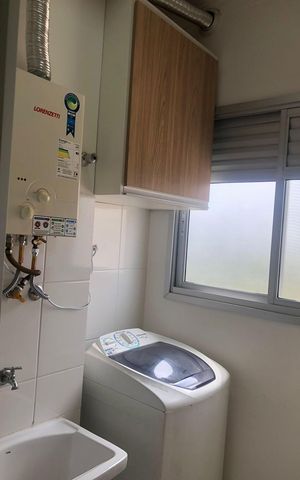 Apartamento para alugar com 45m², 2 quartos e 1 vaga Apartamento para alugar com 45m², 2 quartos e 1 vagaÁrea de serviço