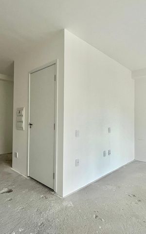 Apartamento à venda com 40m², 1 quarto e sem vaga Apartamento à venda com 40m², 1 quarto e sem vagaSala/Quarto