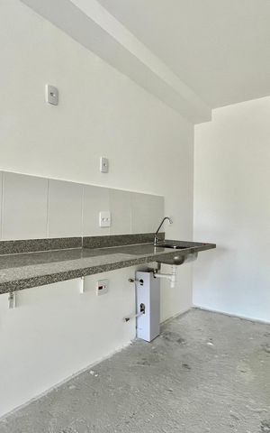 Apartamento à venda com 40m², 1 quarto e sem vaga Apartamento à venda com 40m², 1 quarto e sem vagaCozinha