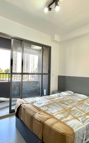 Studio à venda com 25m², 1 quarto e sem vaga Studio à venda com 25m², 1 quarto e sem vagaSala/Quarto