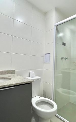 Studio à venda com 25m², 1 quarto e sem vaga Studio à venda com 25m², 1 quarto e sem vagaBanheiro