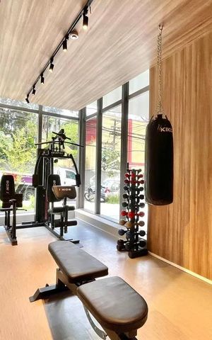 Studio à venda com 25m², 1 quarto e sem vaga Studio à venda com 25m², 1 quarto e sem vagaÁrea comum - Academia
