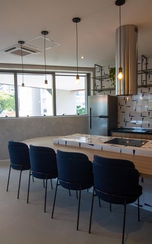 Studio à venda com 25m², 1 quarto e sem vaga Studio à venda com 25m², 1 quarto e sem vagaÁrea comum - Salão Gourmet