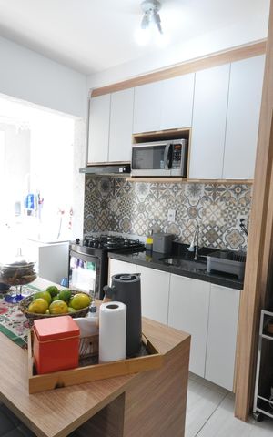 Apartamento à venda com 51m², 2 quartos e 1 vagaCozinha