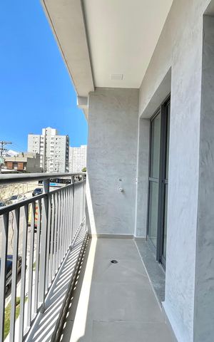 Apartamento à venda com 35m², 1 quarto e sem vaga Apartamento à venda com 35m², 1 quarto e sem vagaVaranda