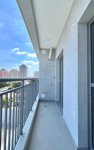 Apartamento à venda com 40m², 1 quarto e sem vaga Apartamento à venda com 40m², 1 quarto e sem vagaVaranda