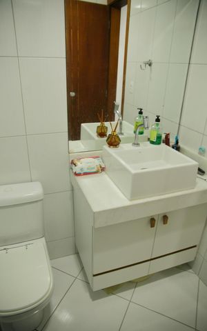 Apartamento à venda com 100m², 2 quartos e 1 vagaBanheiro Social 
