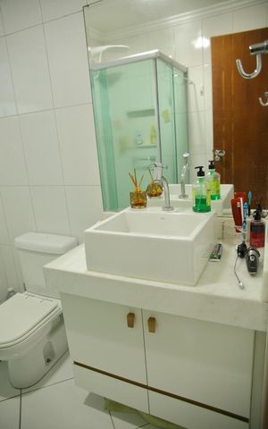 Apartamento à venda com 100m², 2 quartos e 1 vagaBanheiro Social 