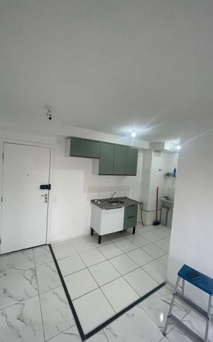 Apartamento à venda com 35m², 2 quartos e sem vaga Apartamento à venda com 35m², 2 quartos e sem vagaSala - Cozinha