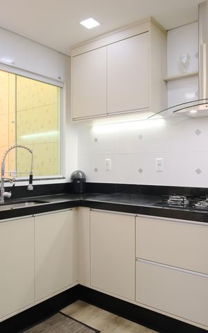 Casa de condomínio à venda com 147m², 3 quartos e 2 vagasCozinha