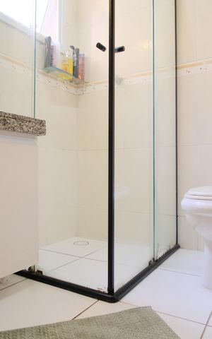 Casa de condomínio à venda com 119m², 2 quartos e 2 vagasBanheiro da Suíte 2