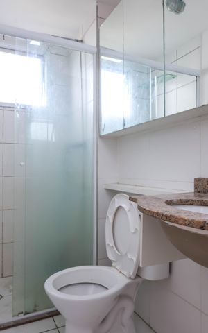Apartamento à venda com 48m², 2 quartos e 1 vagaBanheiro