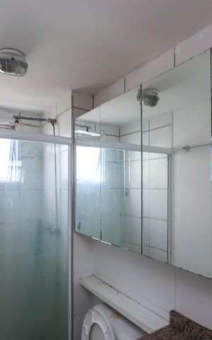 Apartamento à venda com 48m², 2 quartos e 1 vagaBanheiro