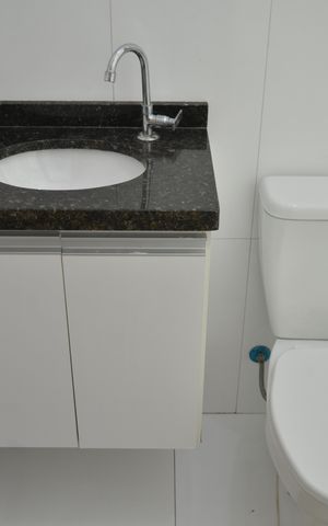 Casa para alugar com 130m², 3 quartos e 2 vagasBanheiro Social