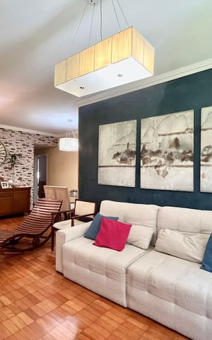 Apartamento à venda com 155m², 3 quartos e 1 vaga Apartamento à venda com 155m², 3 quartos e 1 vagaSala