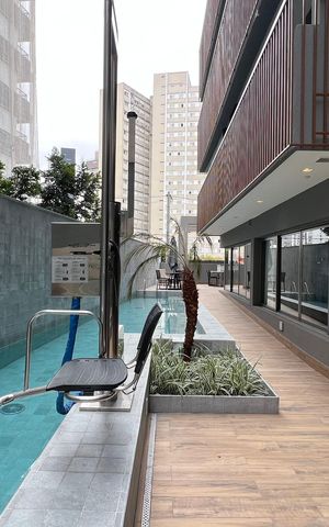 Studio à venda com 22m², 1 quarto e sem vaga Studio à venda com 22m², 1 quarto e sem vagaPiscina