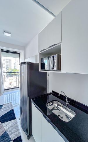 Studio para alugar com 23m², 1 quarto e sem vagaCozinha