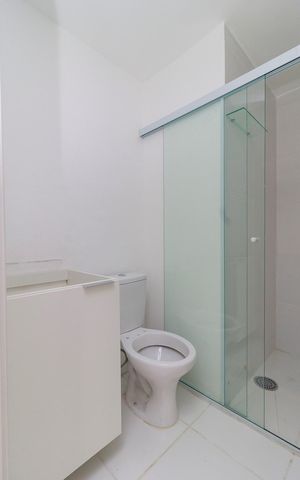 Apartamento à venda com 29m², 2 quartos e sem vaga Apartamento à venda com 29m², 2 quartos e sem vagaBanheiro
