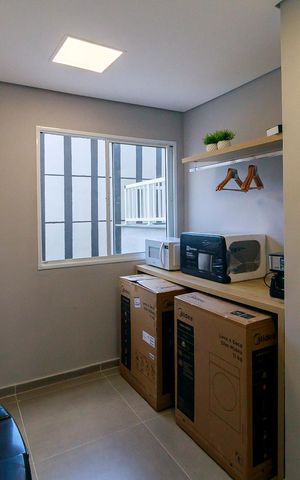 Apartamento à venda com 29m², 2 quartos e sem vaga Apartamento à venda com 29m², 2 quartos e sem vagaLavanderia