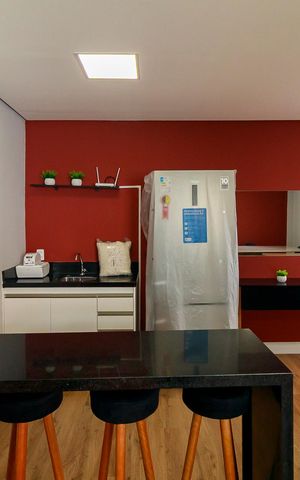 Apartamento à venda com 29m², 2 quartos e sem vaga Apartamento à venda com 29m², 2 quartos e sem vagaSalão de Festas