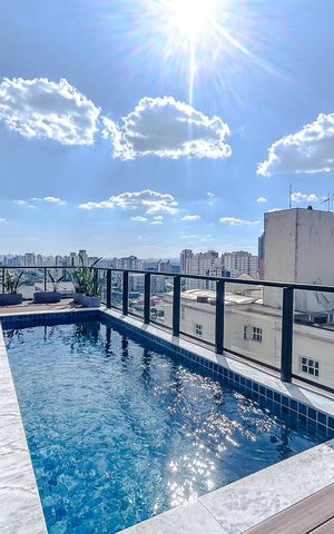 Apartamento à venda com 24m², 1 quarto e sem vagaÁrea comum - Piscina