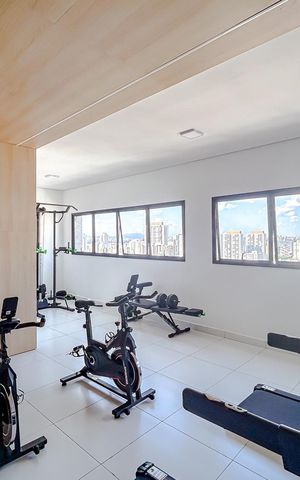 Apartamento à venda com 24m², 1 quarto e sem vagaÁrea comum - Academia