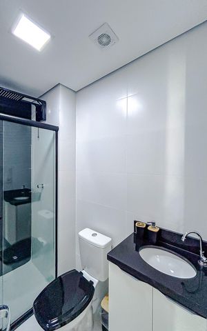 Apartamento à venda com 24m², 1 quarto e sem vagaBanheiro
