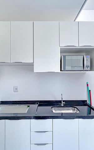 Apartamento à venda com 24m², 1 quarto e sem vagaCozinha - Armários