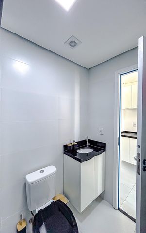 Apartamento à venda com 24m², 1 quarto e sem vagaBanheiro