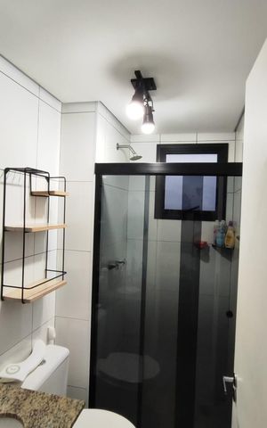 Apartamento à venda com 48m², 2 quartos e 1 vaga Apartamento à venda com 48m², 2 quartos e 1 vagaBanheiro